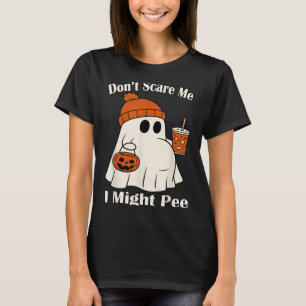 Don't E Me I Might Pee Funny Halloween Pregnant Gh T-Shirt