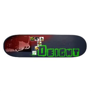 Don't Eat Cat in Half Skateboard