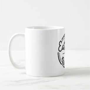 dont eat less eat right design coffee mug