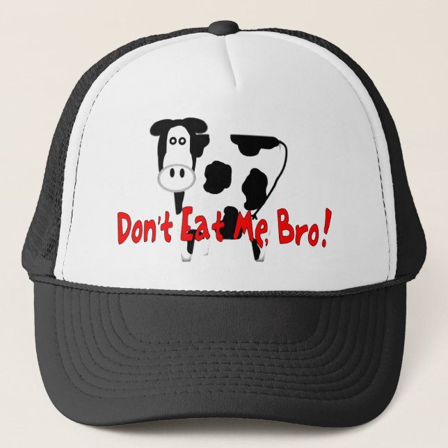 Don't Eat Me, Bro! Trucker Hat (Front)