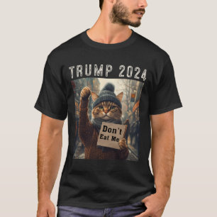 Don't Eat Me Cats For Trump 2024  T-Shirt