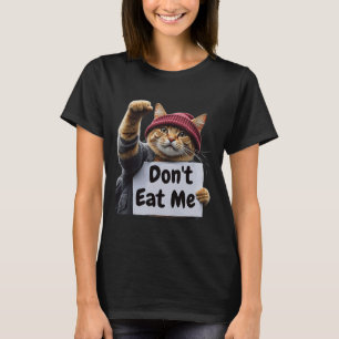 Don't Eat Me Cats For Trump 2024 Trump Or The Tram T-Shirt
