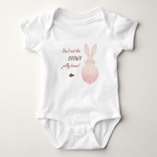 Dont Eat The Brown Jelly Beans Infant Baby Bodysuit