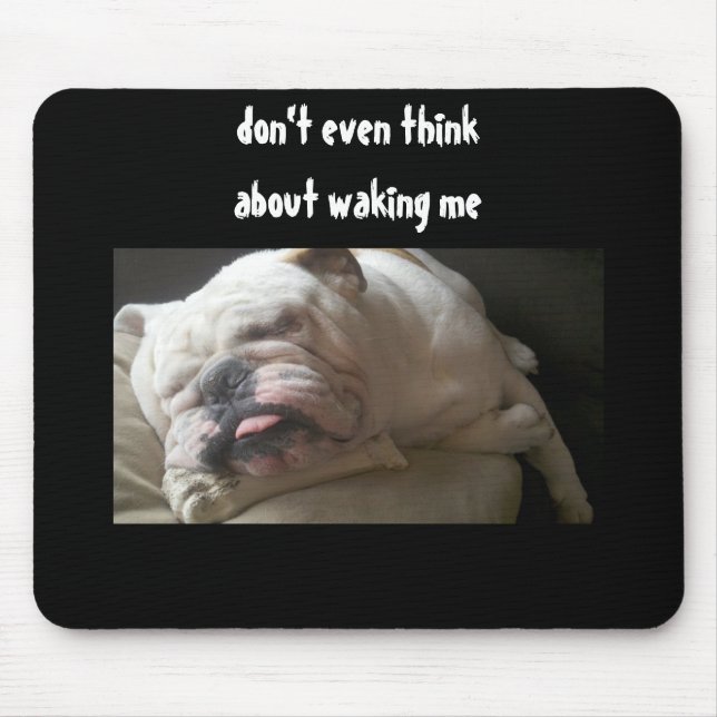DONT EVEN THINK ABOUT IT MOUSEPAD (Front)