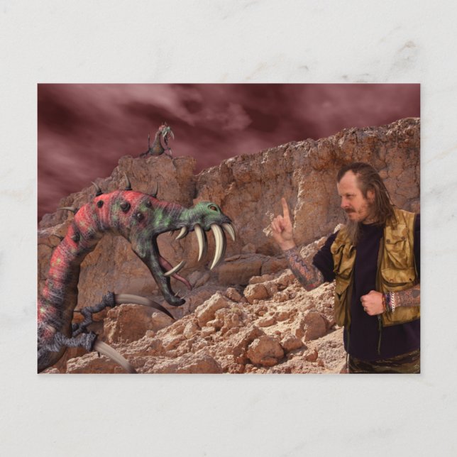 Don't Even Think About It Postcard (Front)