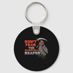 Dont Fear The Carolina Reaper Design  Key Ring