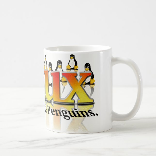 Don't fear the Penguins Coffee Mug (Right)
