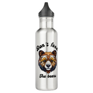 Don't Feed The Bears 710 Ml Water Bottle