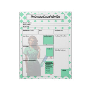 Don't Flatter Yoursel _ Medication Data Collection Notepad
