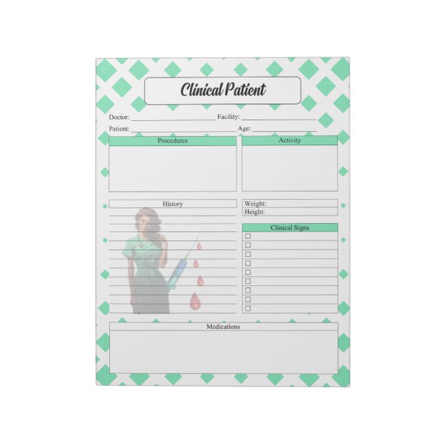 Don't Flatter Yourself _ Clinical Patient Notepad (Rotated)