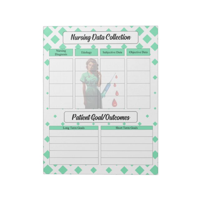 Don't Flatter Yourself _ Nursing Data Collection Notepad (Rotated)