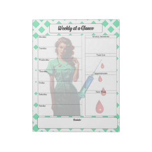 Don't Flatter Yourself _ Week At a Glance Notepad