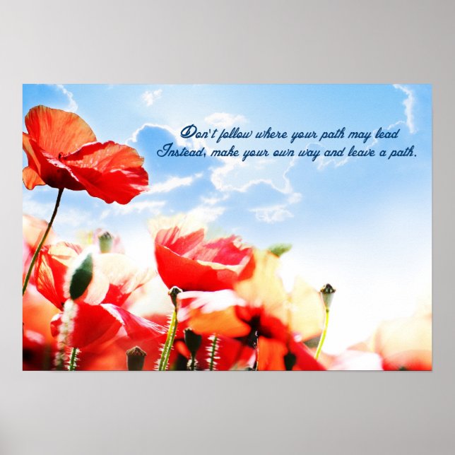 Don't follow where your path may lead… poster (Front)