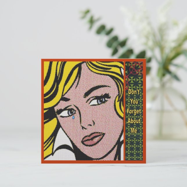 Don't Forget 1 Invitation (Standing Front)