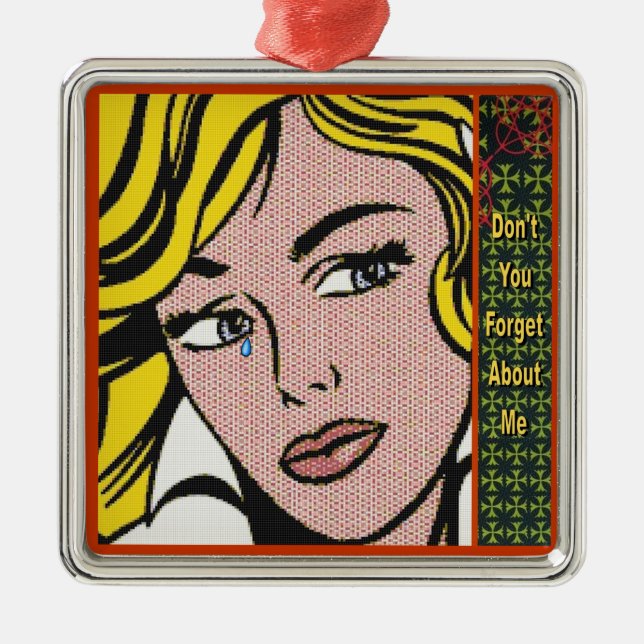 Don't Forget 1 Metal Ornament (Front)