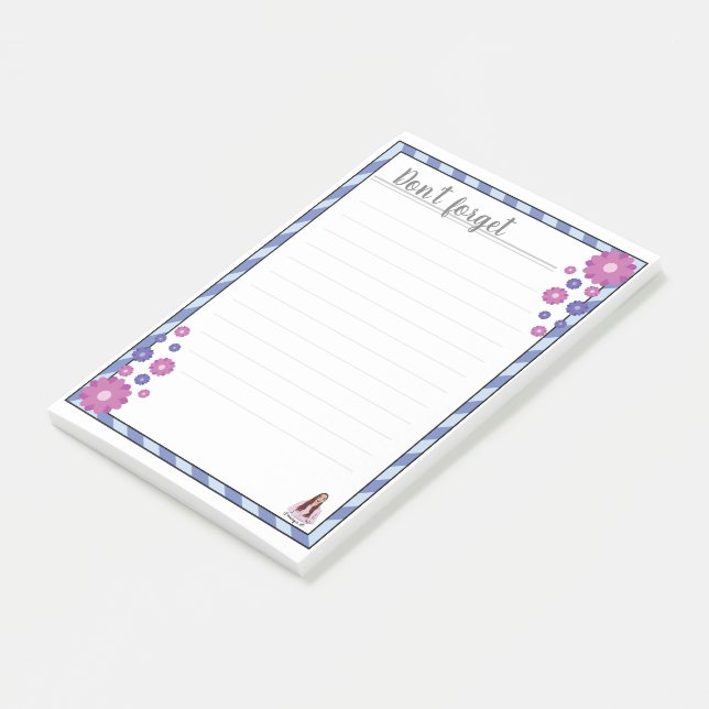 Don't Forget | Lined Post-it Notes (Angled)