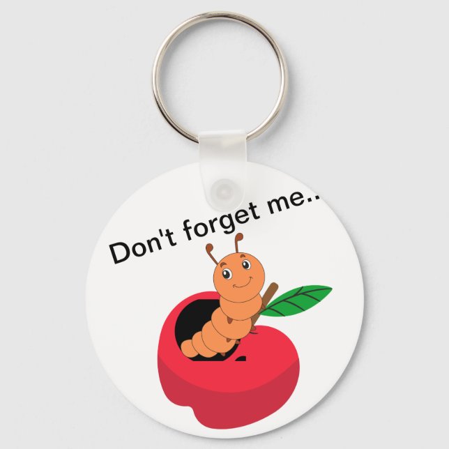 Don't forget me key ring (Front)