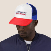 Don't forget my Senior Discount Trucker Hat (In Situ)