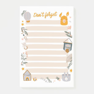 Don't Forget Post-it Notes