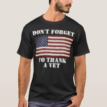 Don't Forget to Thank a Vet Honour Veterans