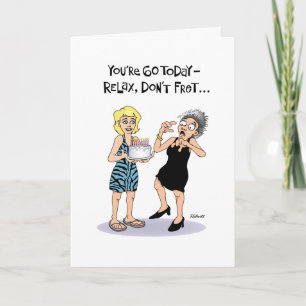 Don't Fret 60th Birthday Card