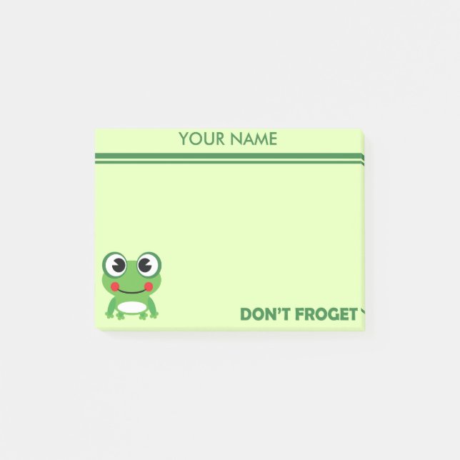 Don't Froget Post-it Notes (Front)