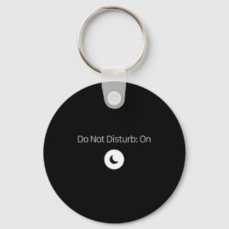 Don't Funny Don' Disturb Antisocial Introvert Key Ring