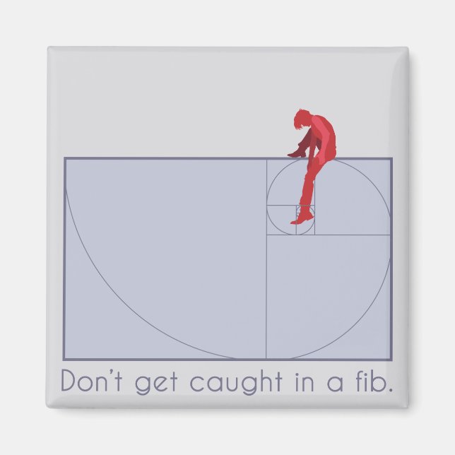Don't get caught in a fib magnet (Front)