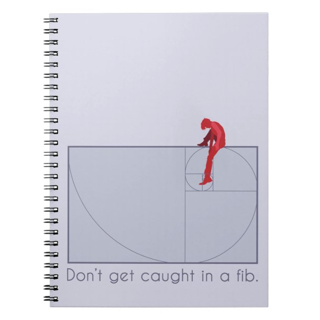 Don't get caught in a fib notebook (Front)