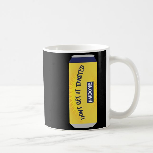 Dont Get It Twisted Tee Tea Meme Long Sleeve  Coffee Mug (Right)