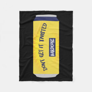 Dont Get It Twisted Tee Tea Meme Long Sleeve  Fleece Blanket