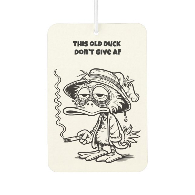 DON'T GIVE AF CAR AIR FRESHENER (Front)