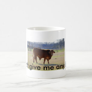 Don't give me any bull! mug