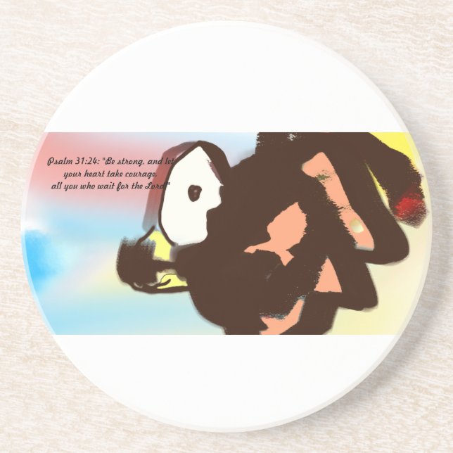 Dont give up coaster (Front)