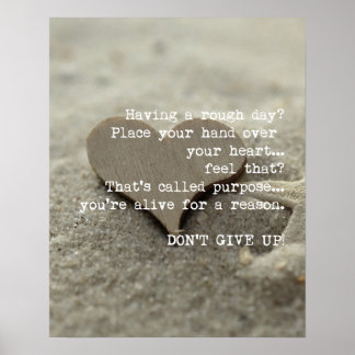 Don't Give Up Motivational Poster