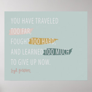 Don't Give UP Poster