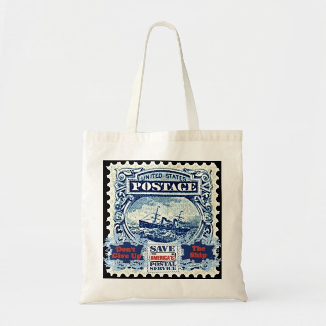 Don't Give Up The Ship Tote Bag (Front)