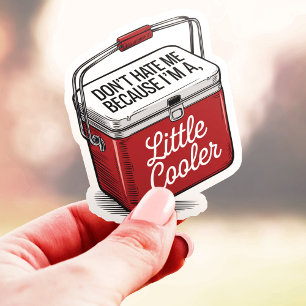 Don't Hate Me I'm a Little Cooler Funny Vinyl