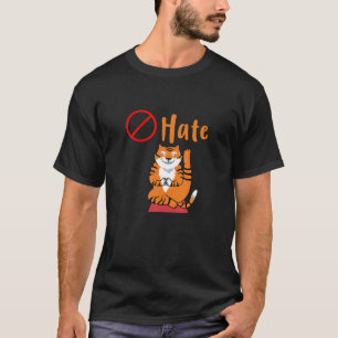 Dont Hate Meditate Yogi Tiger Yoga Lover T-Shirt