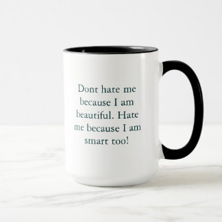 Dont hate mug
