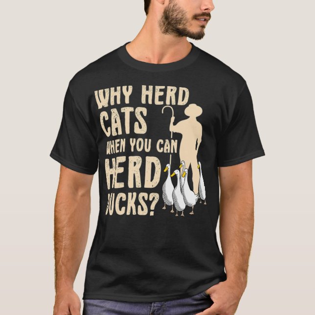 Dont Herd Cats Herd pet lab  T-Shirt (Front)
