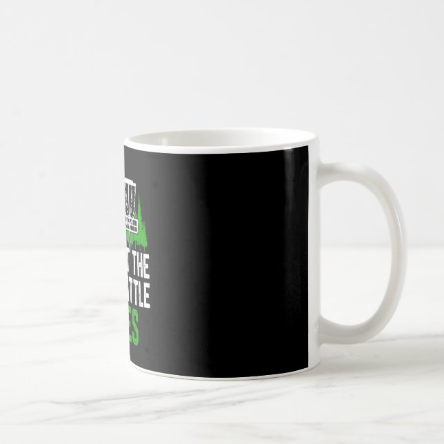 Don't Hit The Happy Little Trees  Coffee Mug (Right)