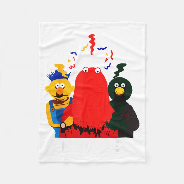 Don't Hug Me I'm Eds Funny Saying Sarcasm  Fleece Blanket (Front)