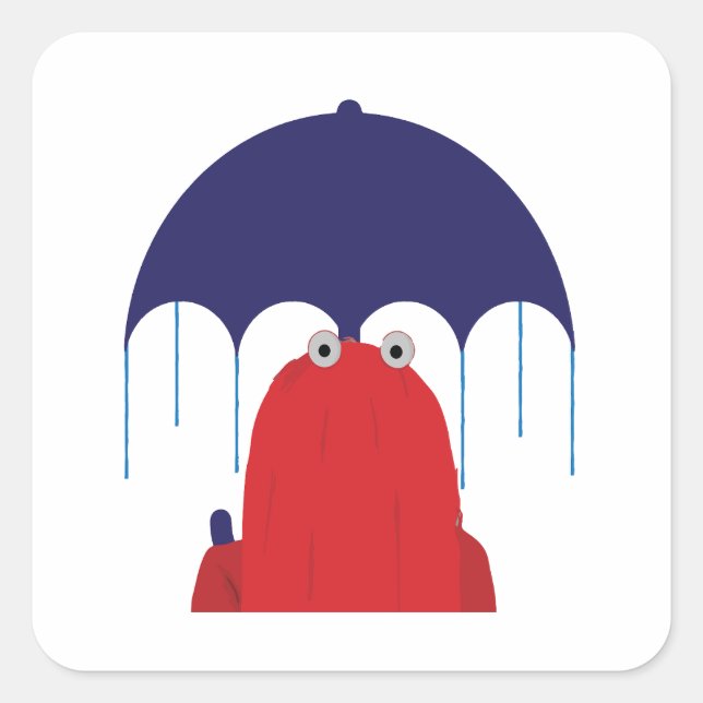 Dont Hug Me Im Scared Square Sticker (Front)