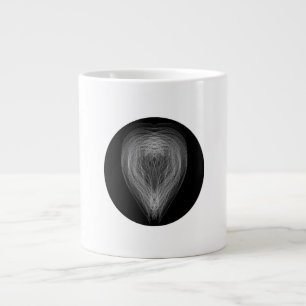 Don't Hurt Me Silent ASMR Art Large Coffee Mug