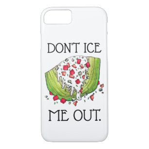 DON'T ICE ME OUT Funny Iceberg Lettuce Wedge Salad iPhone 8/7 Case