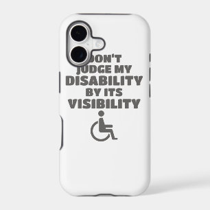 Don't Judge Disability By Its Visibility Awareness