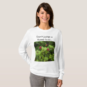 Don't Judge: Flower theme T-Shirt