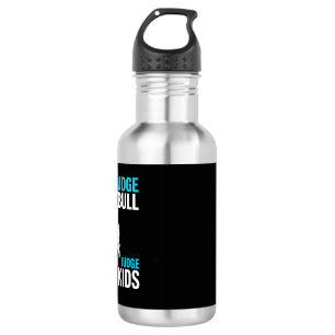 Don't Judge My Pitbull Funny Dog 532 Ml Water Bottle