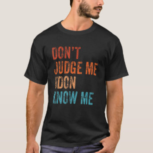 Don't Judge Udon Know Me Noodles Retro Funny Japan T-Shirt